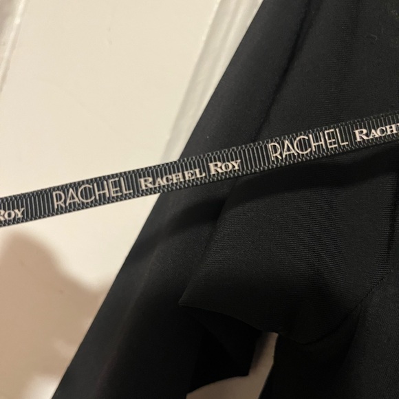 RACHEL Rachel Roy Black Long Sleeve Dress - Picture 3 of 4